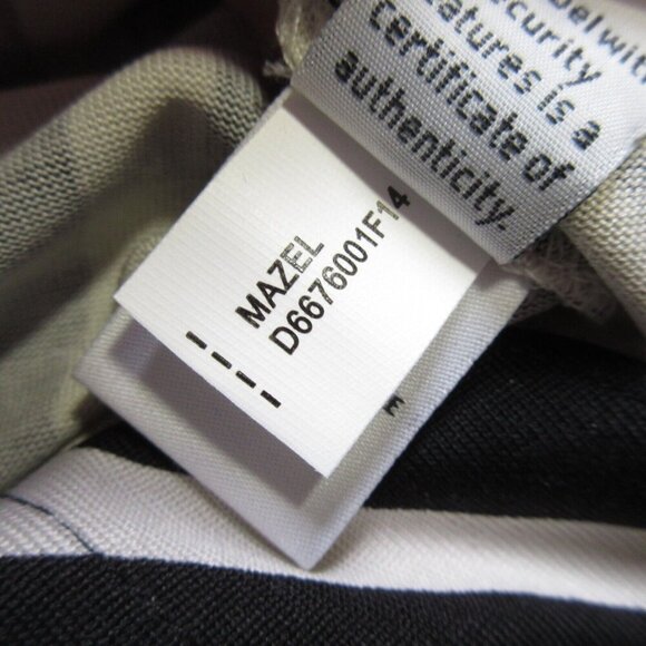 NWT Diane Von Furstenberg DVF Mazel in Zebra Black Silk Jersey Maxi Dress 0 - Picture 5 of 9